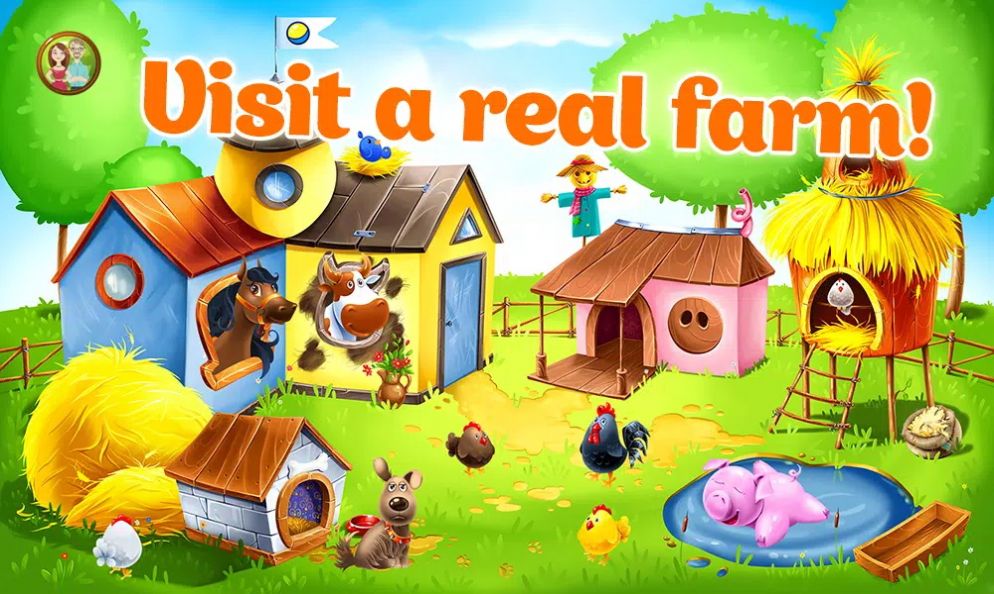 儿童农场动物园游戏最新版（Animal farm for kids）